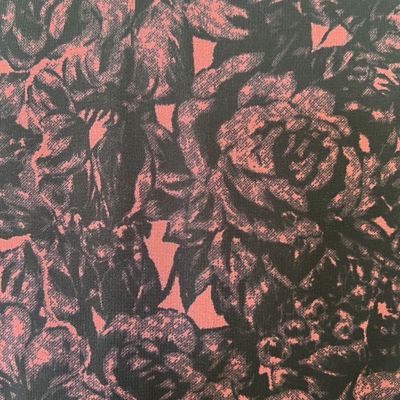 All Saints Nichola Rosey Smocked Draped Mini Dress in Berry Red - S - Picture 13 of 16